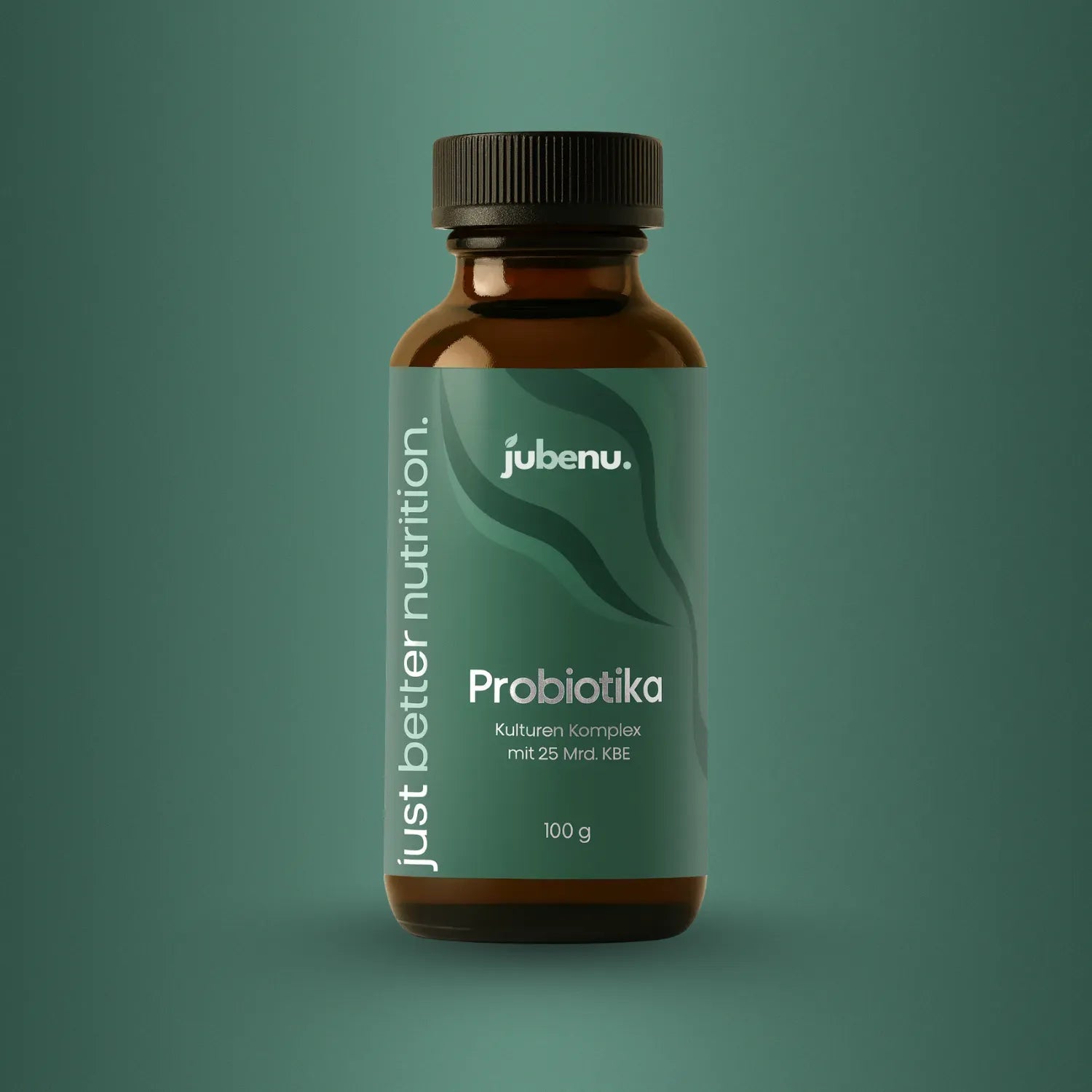 Mockup Probiotika grüner Hintergrund